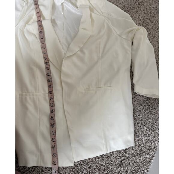 New Torrid 3 (3X) Longline Crepe Dressy Blazer Jacket - Picture 5 of 7